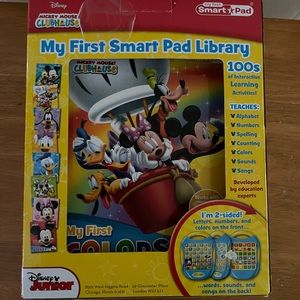 Disney’s Mickey Mouse Club House My First Smart Pad Library 8 Books Included